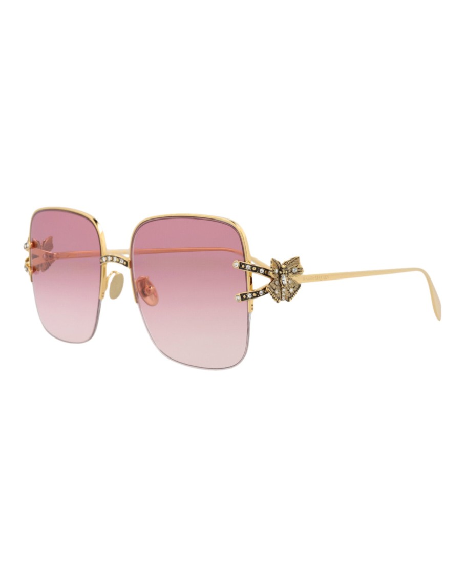 Alexander Mcqueen Mcqueen 57mm Gradient Square Sunglasses