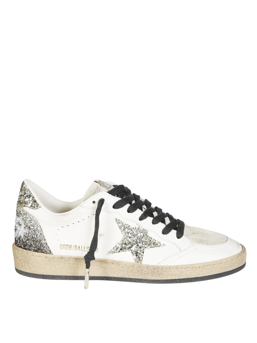 Golden Goose Ball Star Sneakers In White