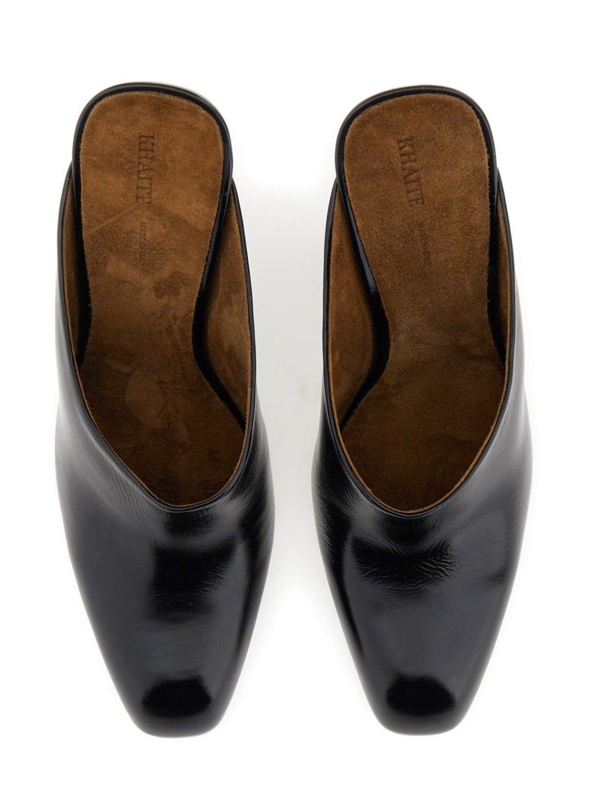 Khaite Colt 100 Leather Mules