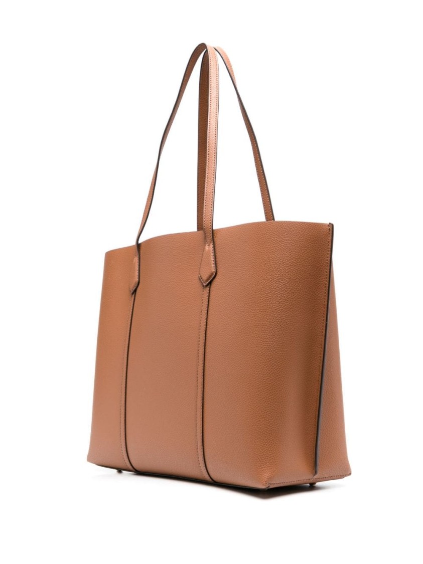 Tory Burch Perry Triple-compartment Tote In Brown