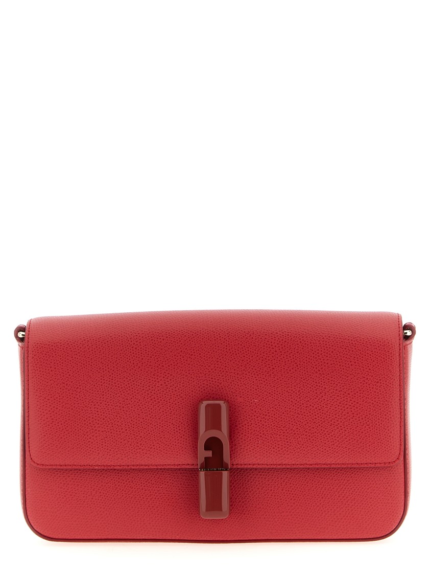 Furla Iride S Crossbody In Red