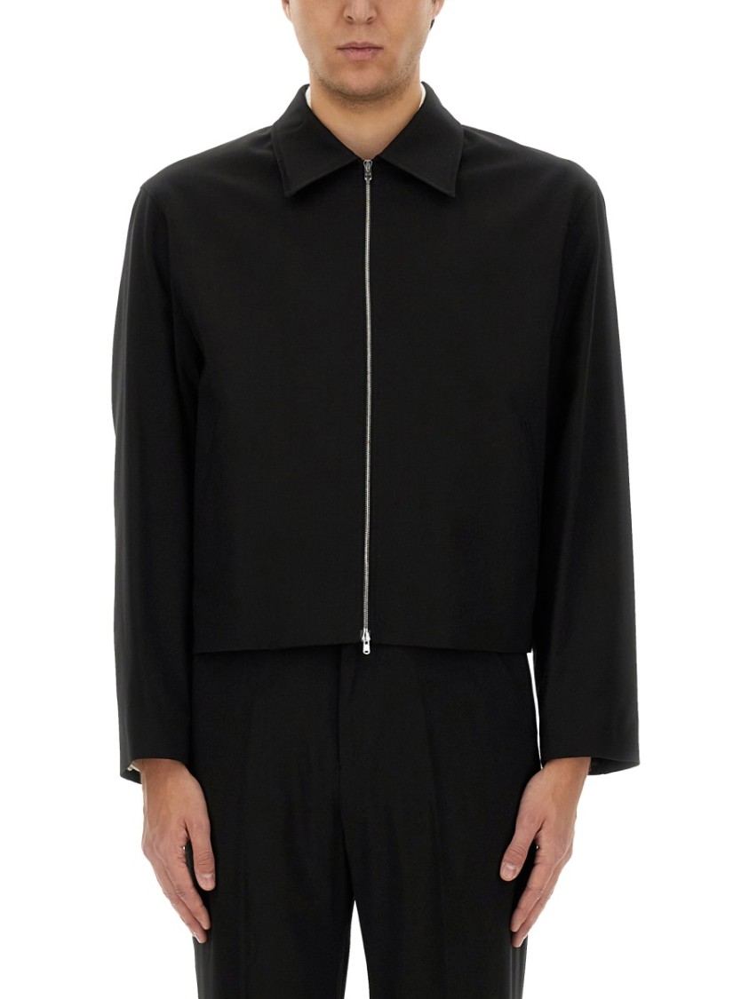 Our Legacy Collared Long Sleeves Side Pockets Jackets In Black