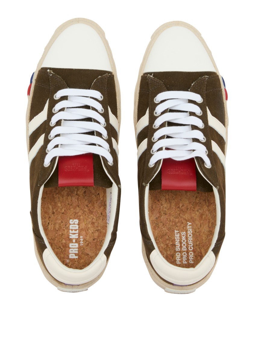 Prokeds 1949 Brown Low-top Sneakers With Suede And Leather Detailing