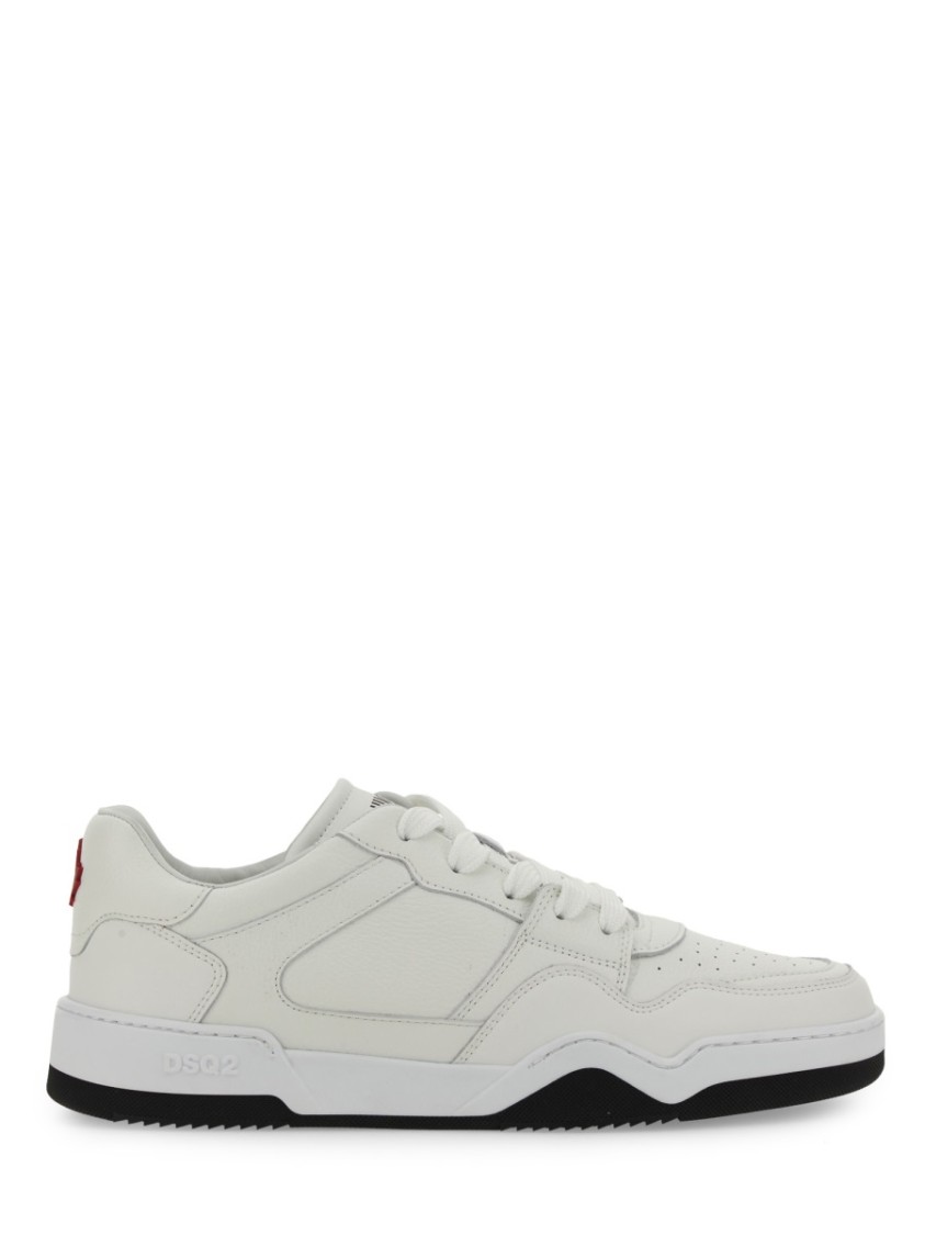 Shop Dsquared2 "spiker" Sneaker In White