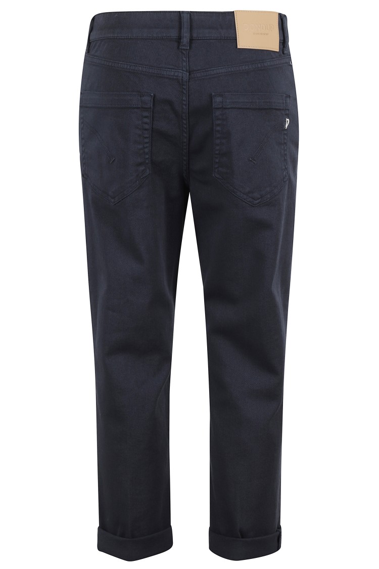 Dondup Woman Pants Black Size 31 Cotton, Elastomultiester, Elastane In Black