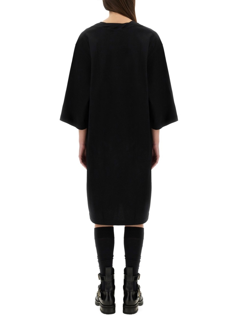 Vivienne Westwood Halftone Orb Isla T-shirt Dress In Black