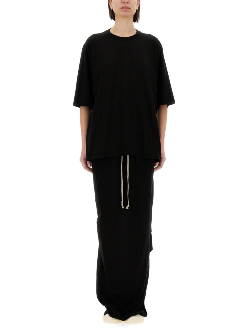 Rick Owens Drkshdw Drkshdw By Rick Owens "walrus T" T-shirt In Black