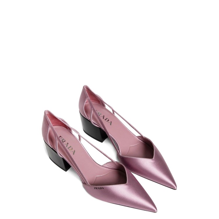 24AW new/PRADA カットアウトサテンパンプス Pumps Pink 24AW new/PRADA カットアウトサテンパンプス Pumps Pink