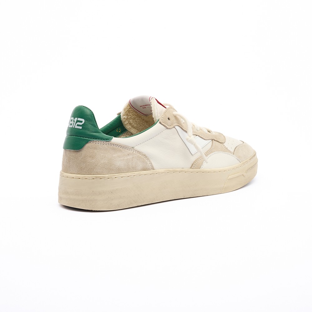 4b12 Total Leather Men's Sneakers In Neutral