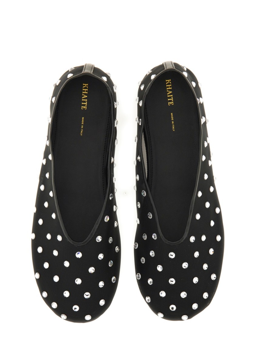 Shop Khaite Ballerina "marcy" In Black