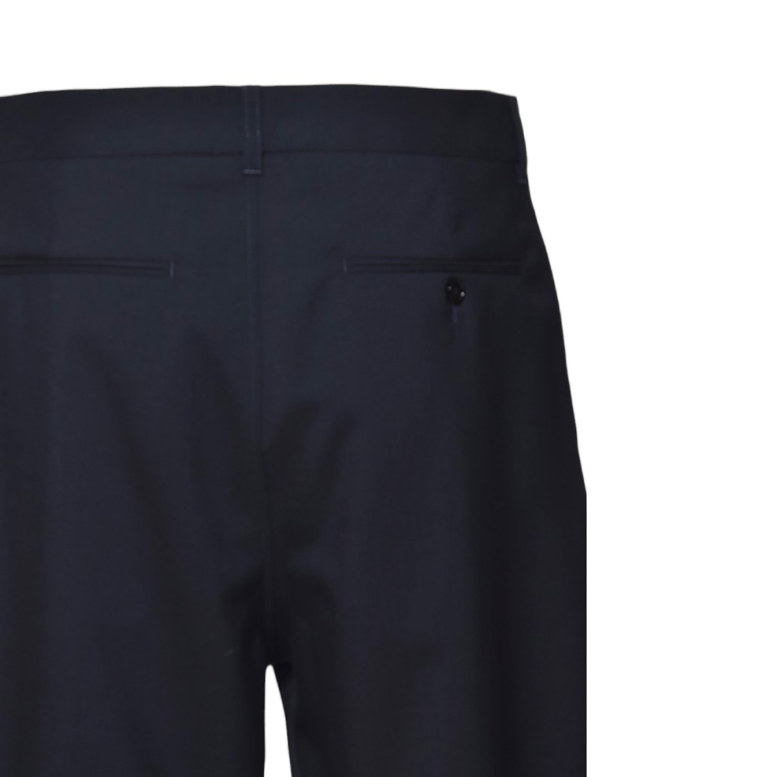 MARNI MARNI MIDNIGHT BLUE WOOL BERMUDA SHORTS