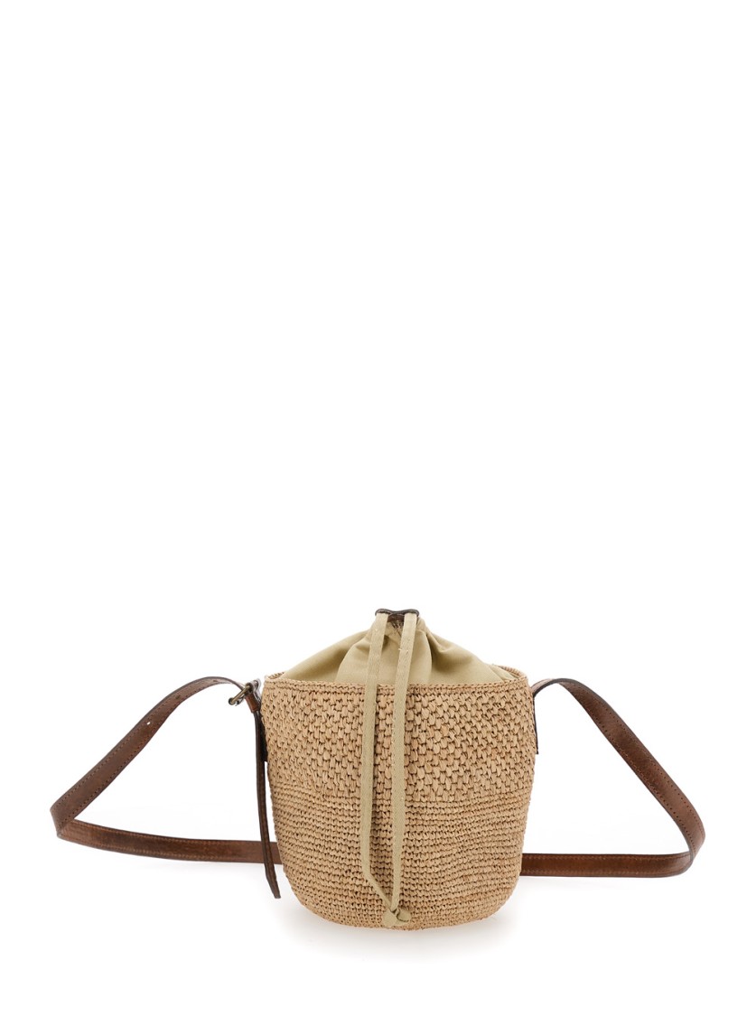 Ibeliv Maika' Beige Bucket Bag