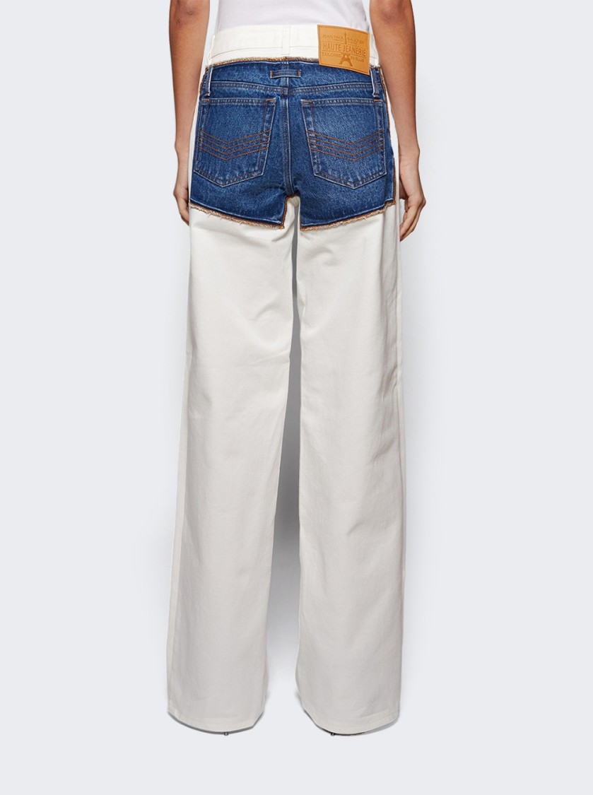 JEAN PAUL GAULTIER JEAN PAUL GAULTIER THE PETIT GRAND DENIM JEANS ECRU