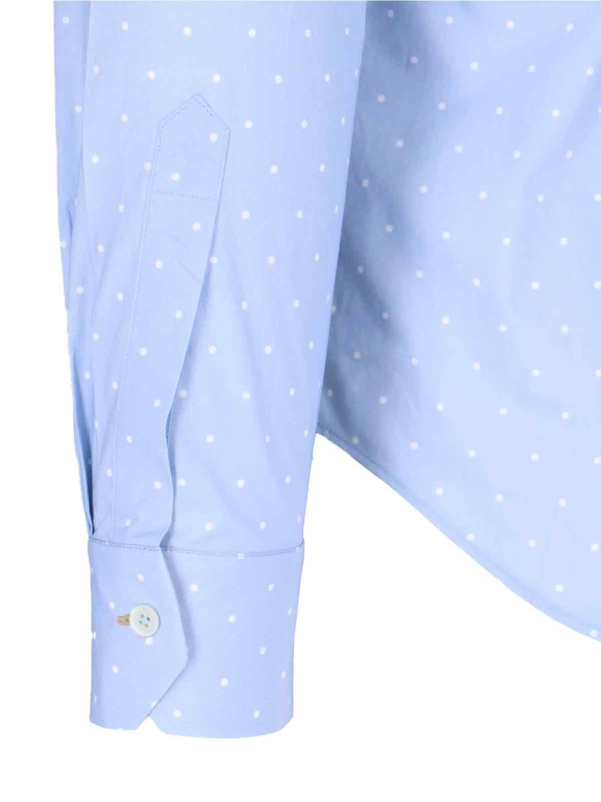 PAUL SMITH PAUL SMITH POLKA DOT' SHIRT – LIGHT BLUE