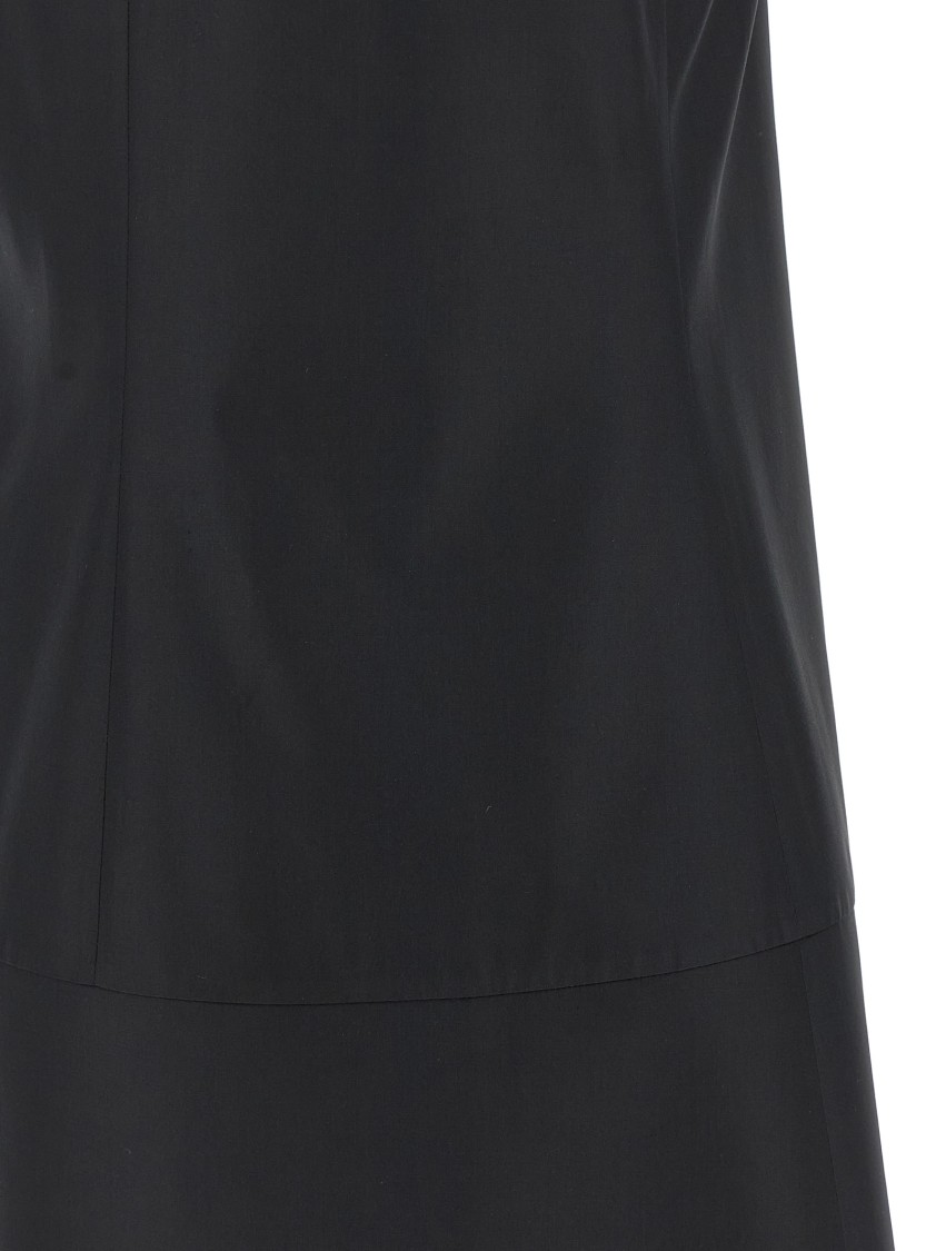 Giovanni Bedin Black Sleeveless Dress In Black