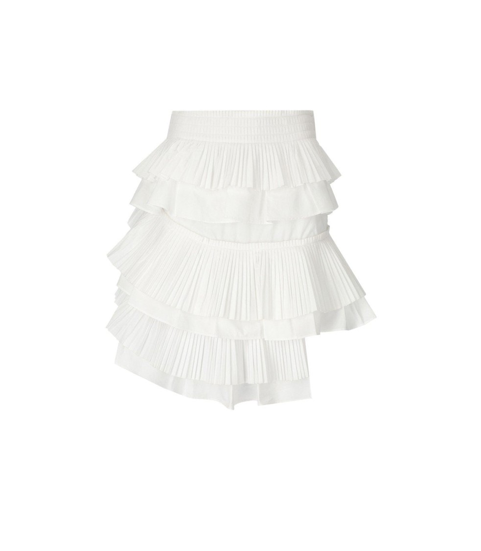 Essentiel Antwerp Hupaul White Mini Skirt In White