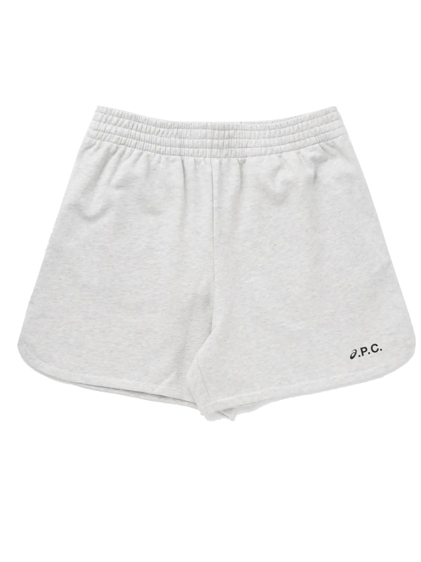 A.p.c. X Asics Short Coast Bermuda Shorts With Relaxed Fit In White