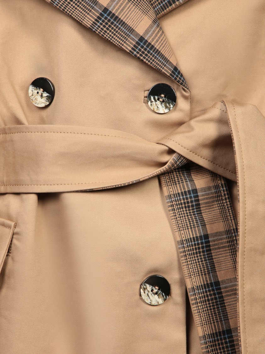 GANNI GANNI BEIGE TRENCH COATS