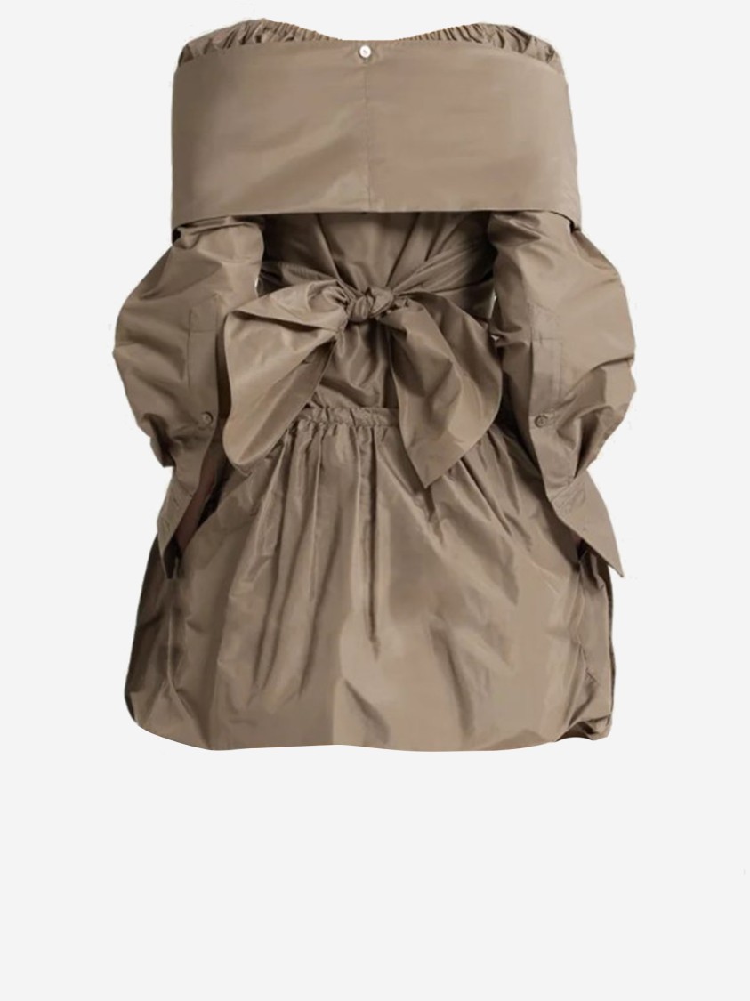 Shop Patou Recycled Nylon Crossover Blouse