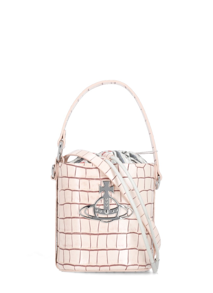 Vivienne Westwood Pink Daisy Bucket Bag