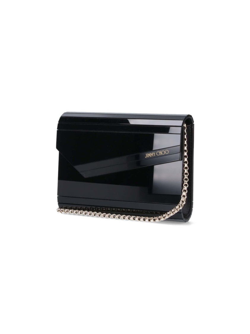 Jimmy Choo 'candy' Pouch In Black