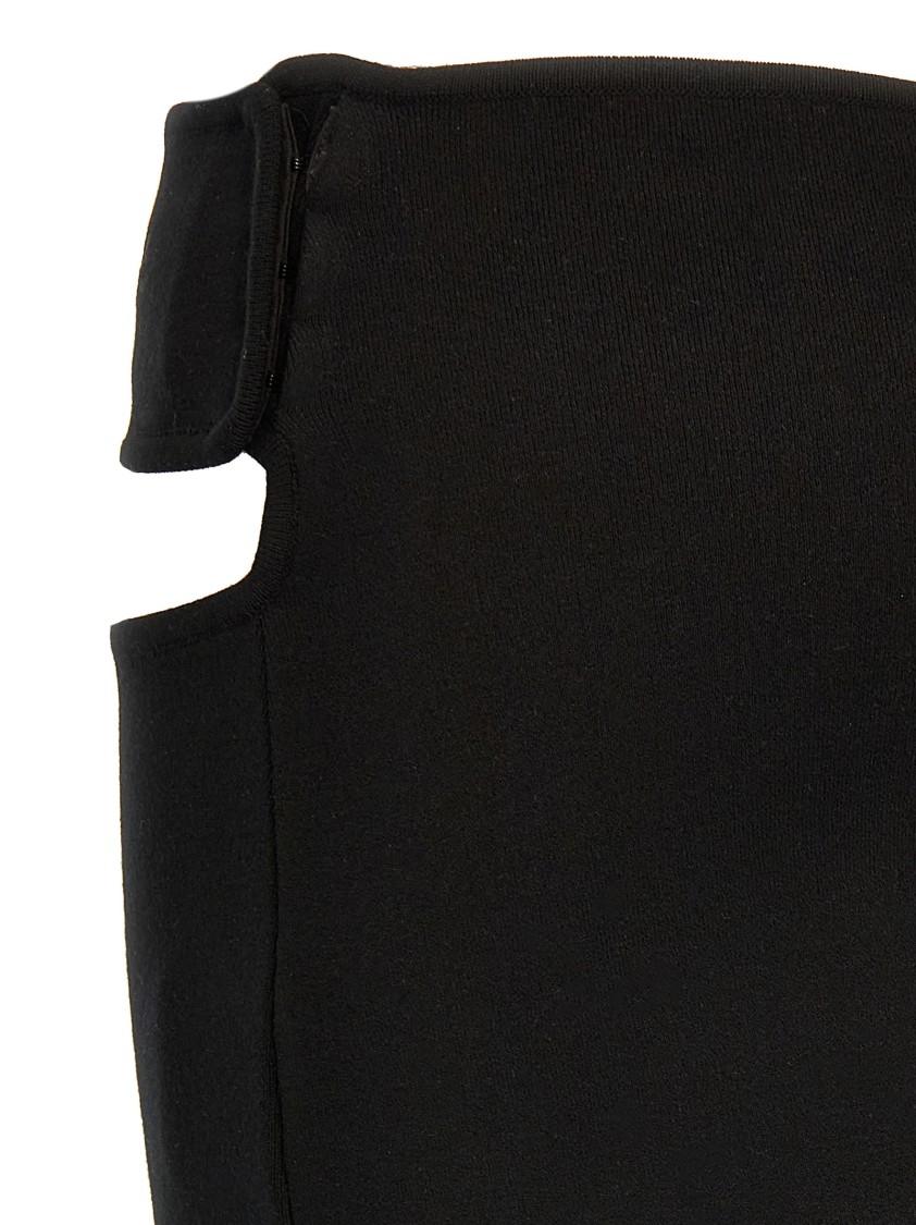 Courrèges Skirts Blacks And Greys In Black