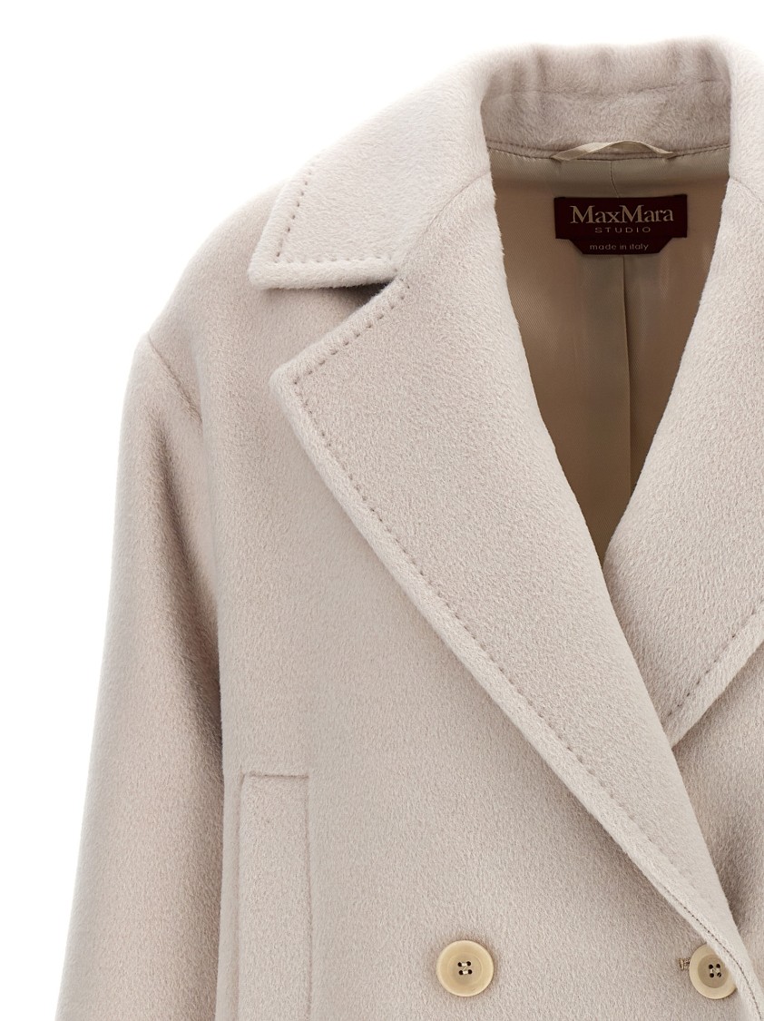 Max Mara Filovia Coats And Trench Coats Beige