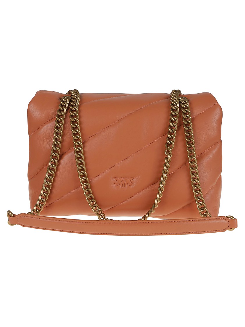 Pinko Love Puff Classic Cl Sheep Nap In Orange