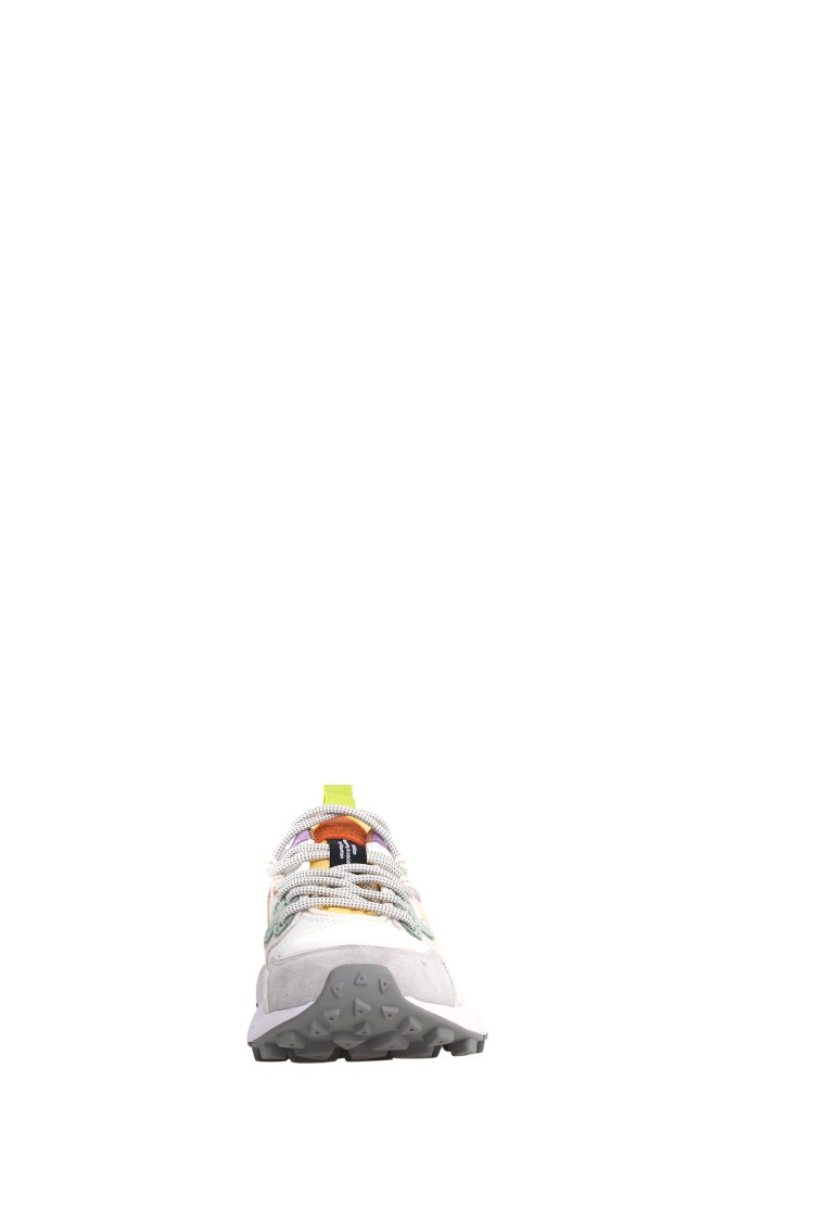 Flower Mountain Multicolored Suede And Technical Fabric Sneakers