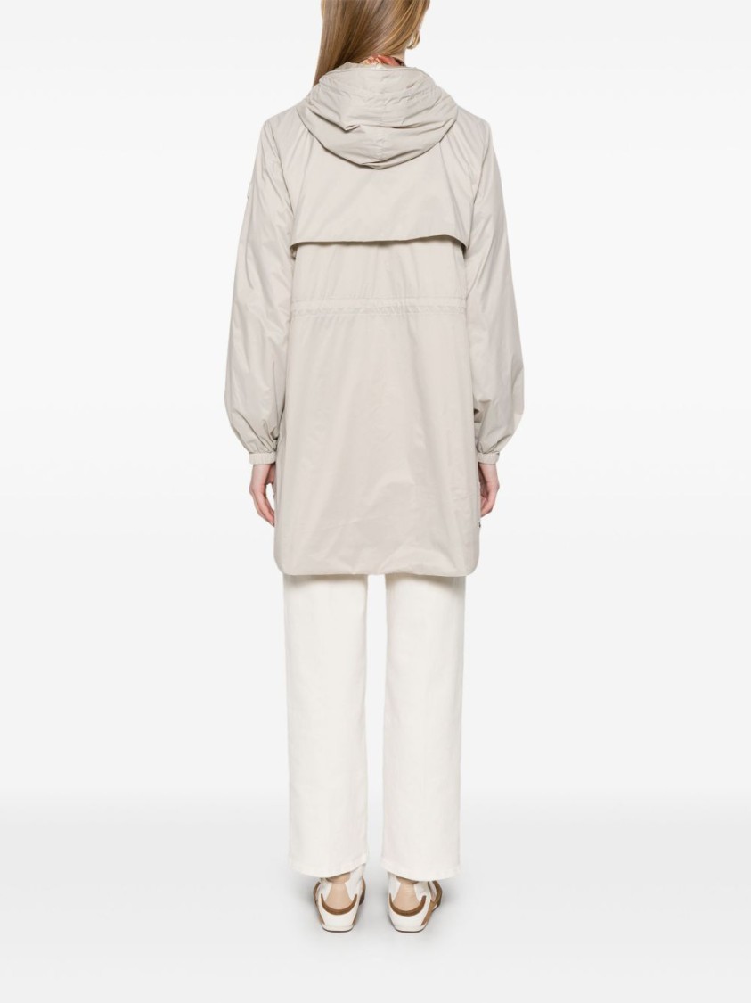 Save The Duck Lightweight Relaxed Fit Jacket With Hood In Neutrals