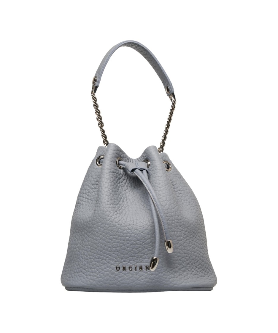 Orciani Blue 'Nest Soft' Bucket Bag