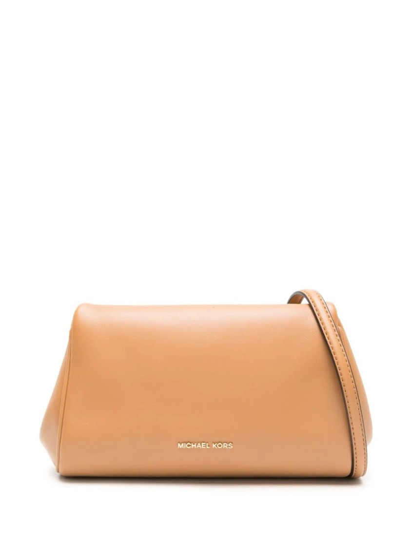 Michael Kors Medium Soft Tz Xbody In Brown