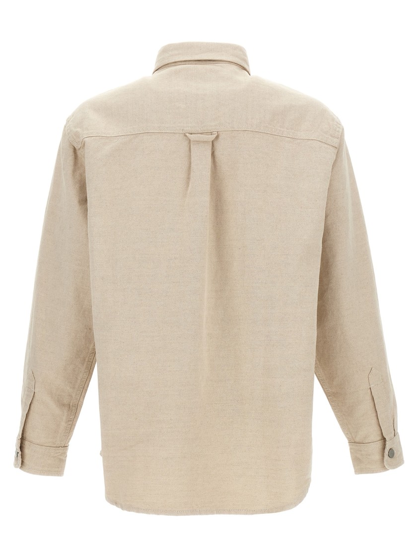 Carhartt Wip 'walter' Overshirt In Gray