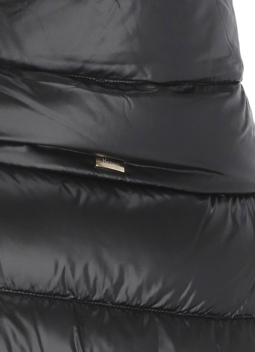 Herno Quilted Down Jacket In Black