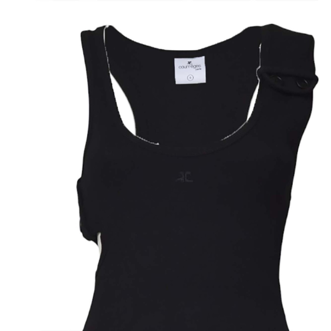 Courrèges Courreges Top In Black