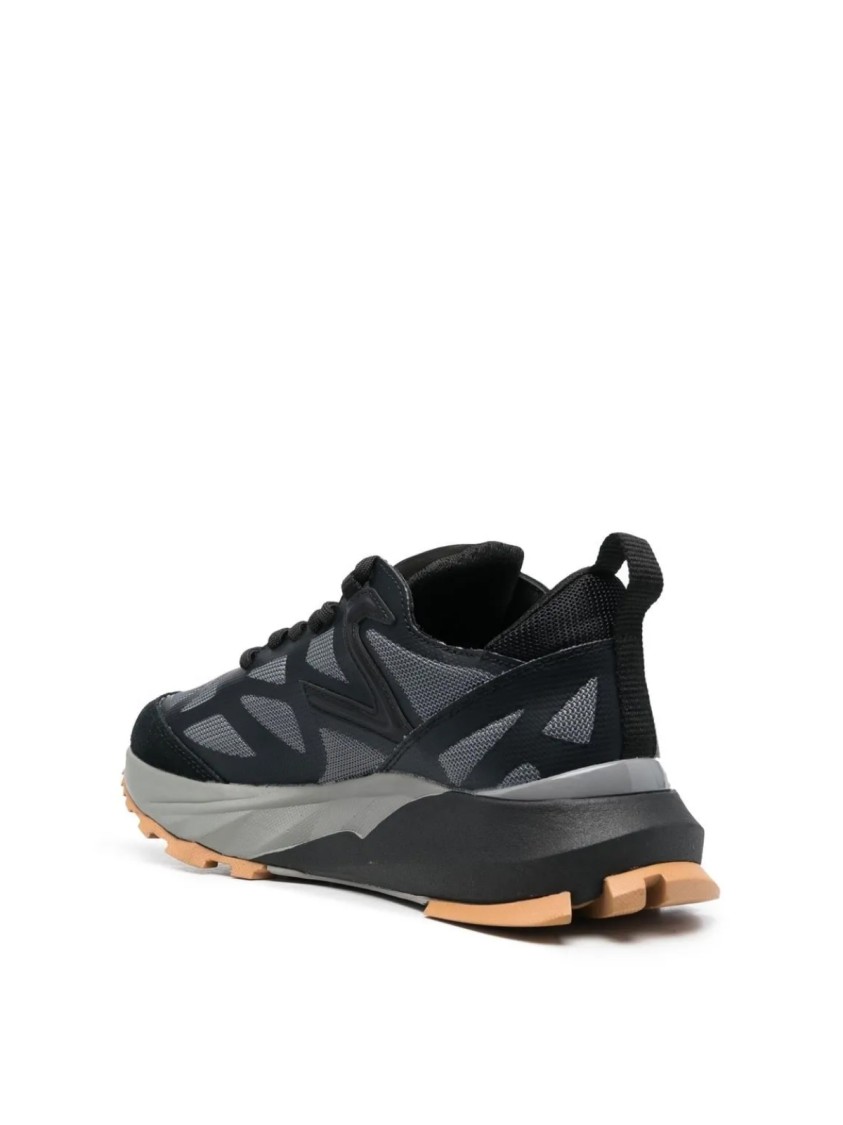 Philippe Model Rockx Low Mondial Tech Sneakers In Black