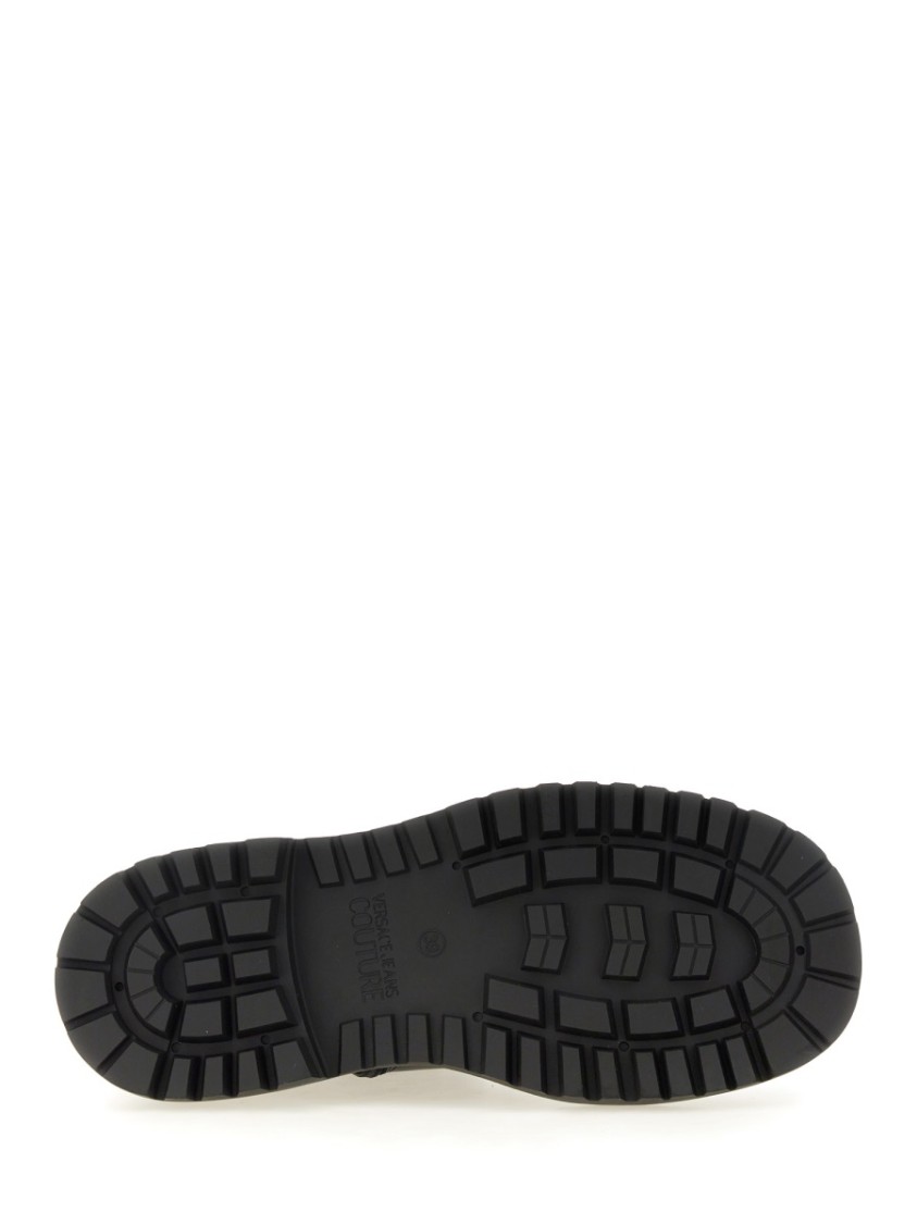Shop Versace Jeans Couture Drew Boot In Black