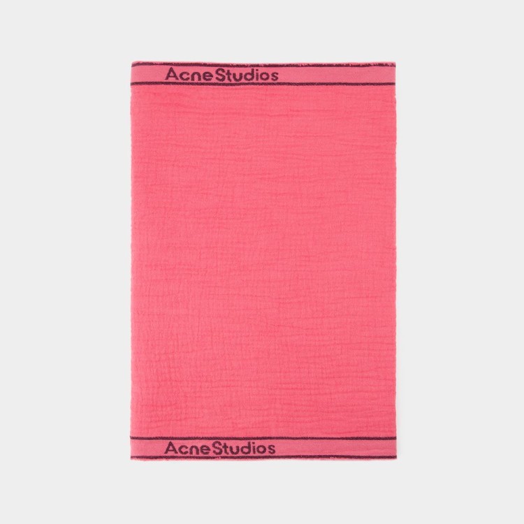 スカーフ Acne Studios Vegetariana Scarf - Acne Studios - Wool - Pink Acne Studios Vegetariana Scarf - Wool - Pink | THE LIST