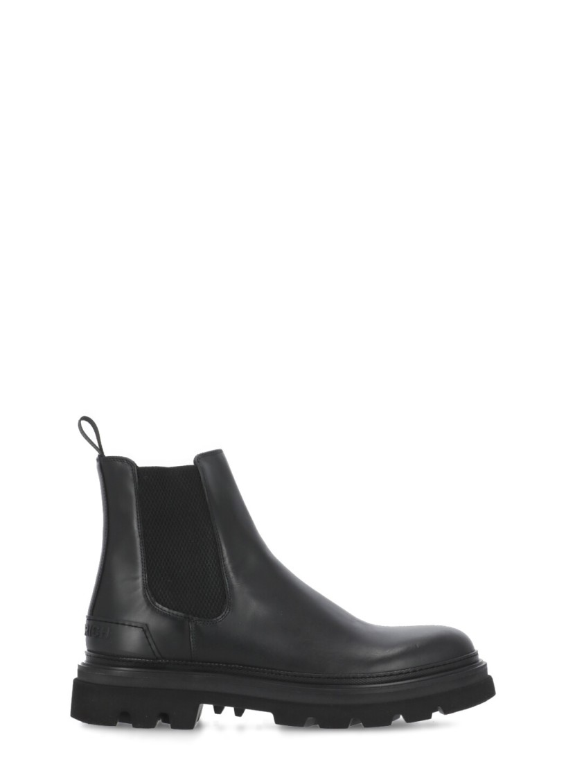 WOOLRICH WOOLRICH LEATHER CHELSEA BOOTS