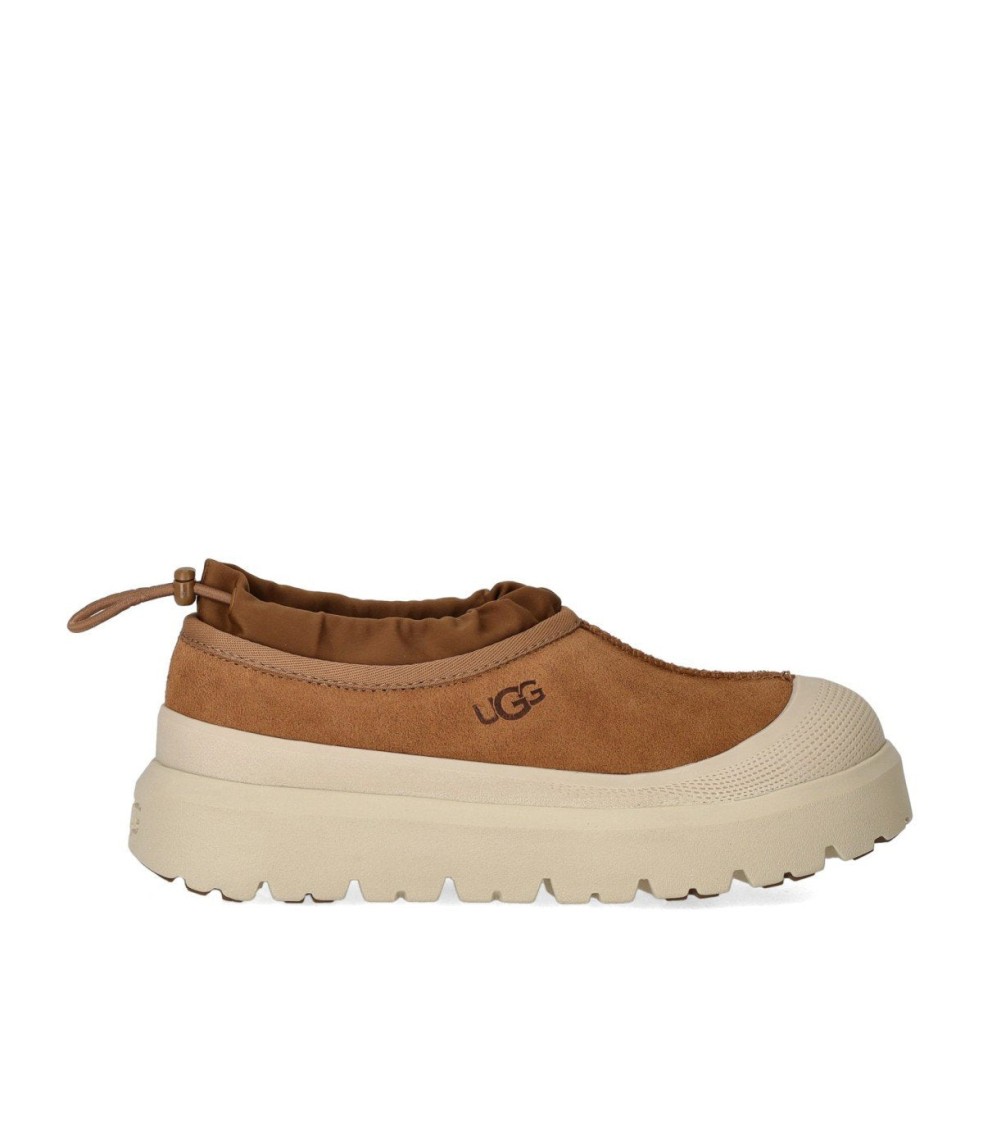 Ugg Tasman Weather Hybrid Chestnut Whitecap Slipper In Neutral