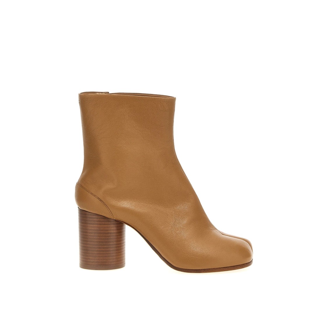 Maison Margiela 'tabi' Brown High Heel Ankle Boots