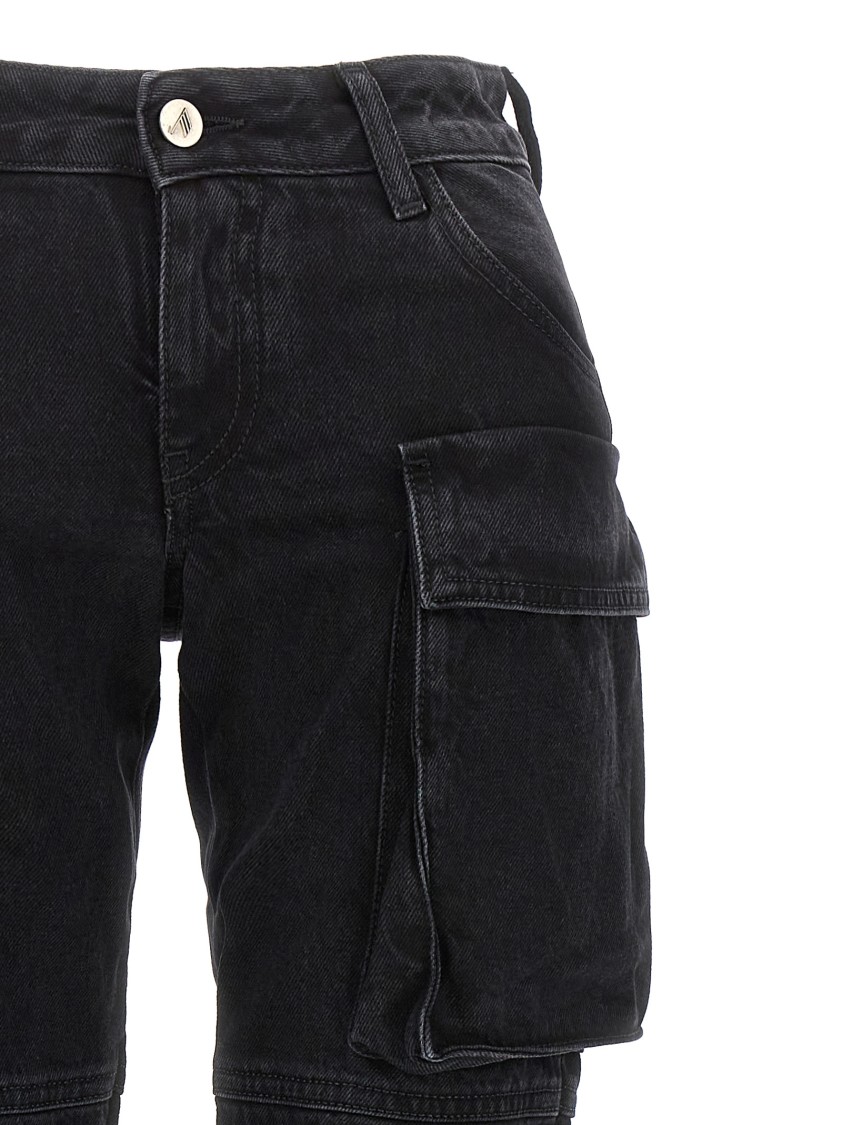 Attico Essie Cargo Pants In Black