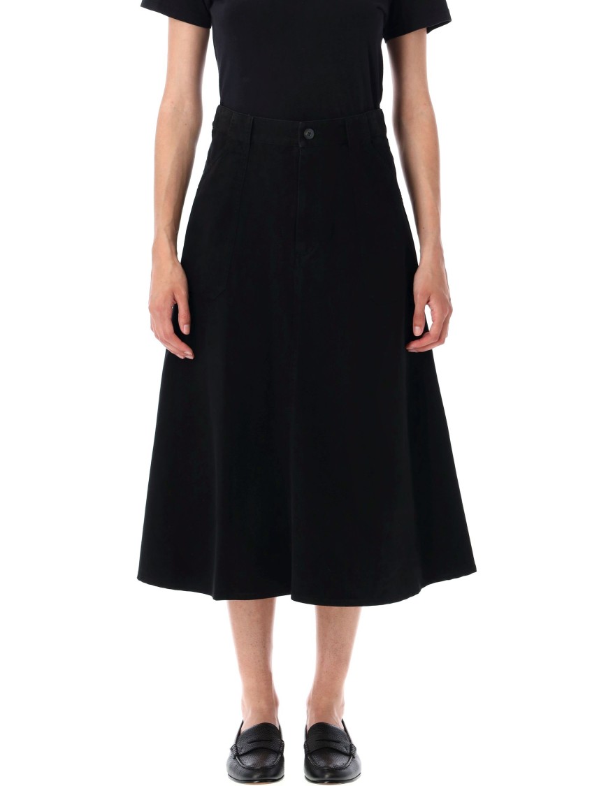 Apc A.p.c. Laurie Skirt In Black