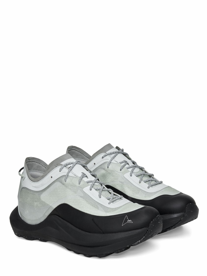 Roa Nylon Sneakers With Rubber And Vibram Sole In Gray