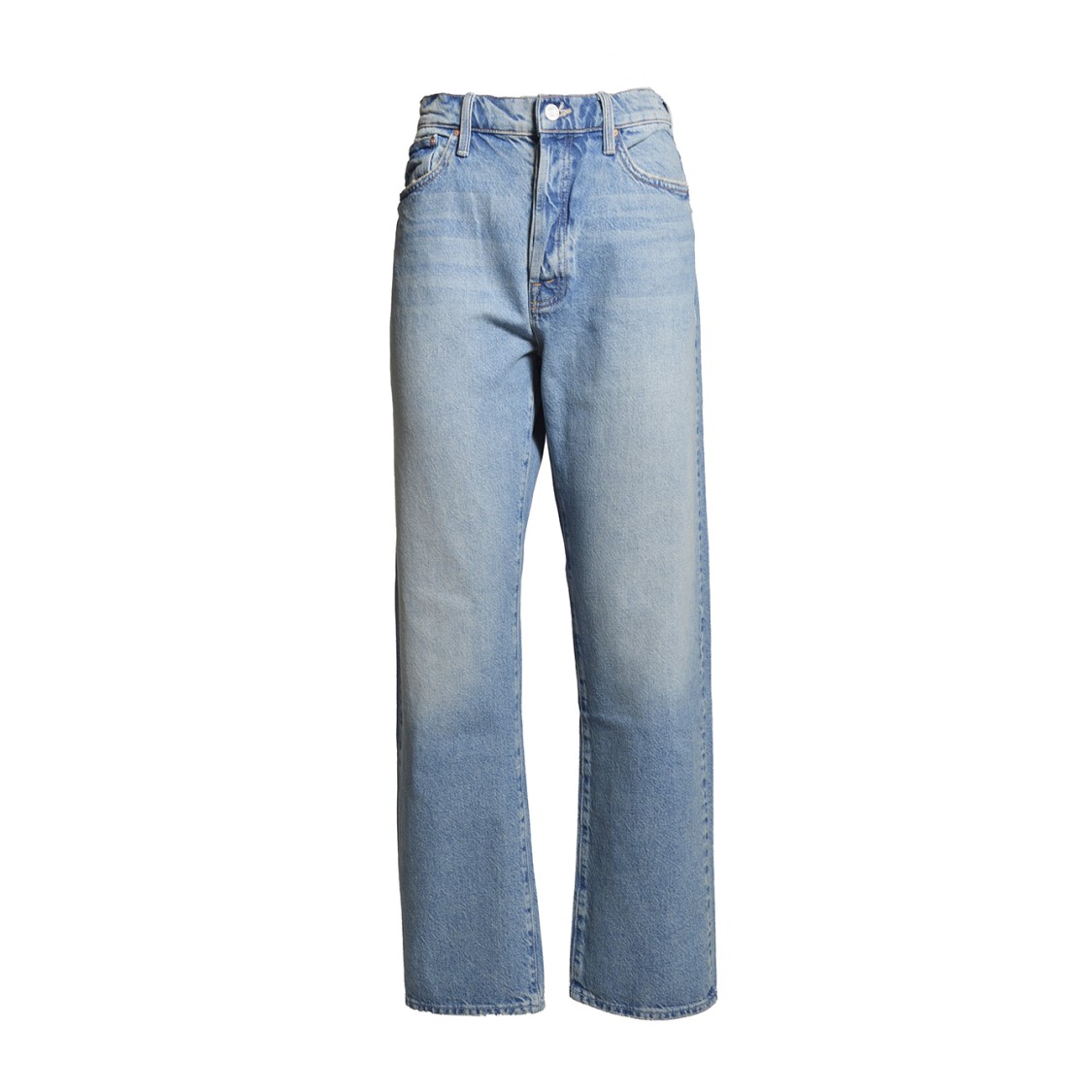 Mother The Dodger Hover High-rise Cuffed Jeans