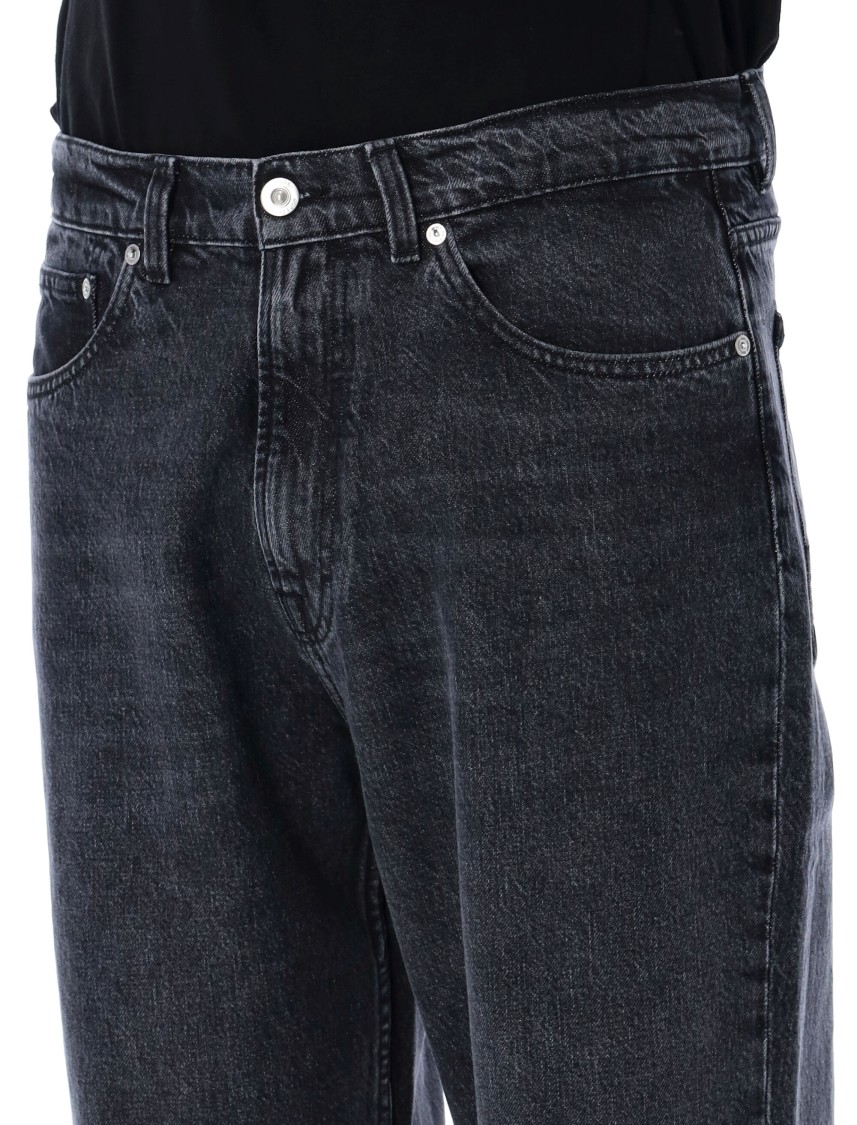 Shop Our Legacy Third Cut Denim Pants In Black
