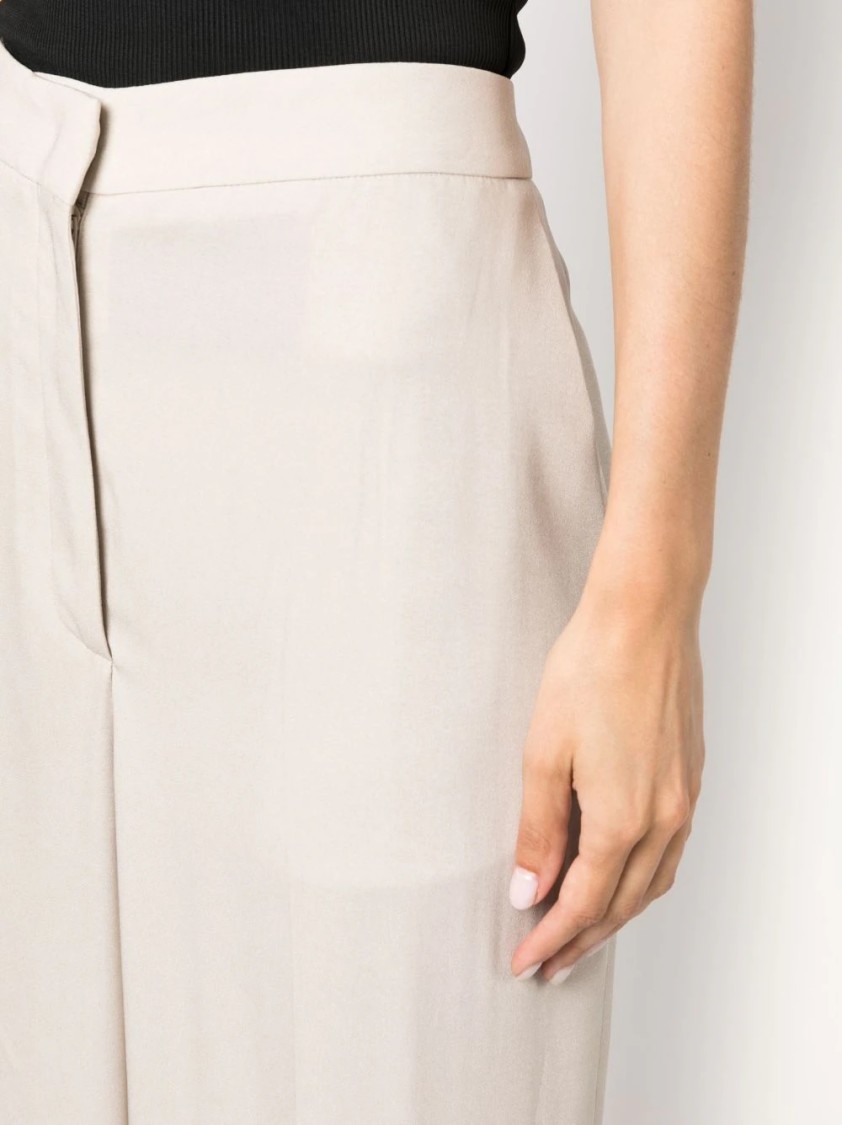 Fabiana Filippi Wide-leg Trousers With Tailored Fit In Multi
