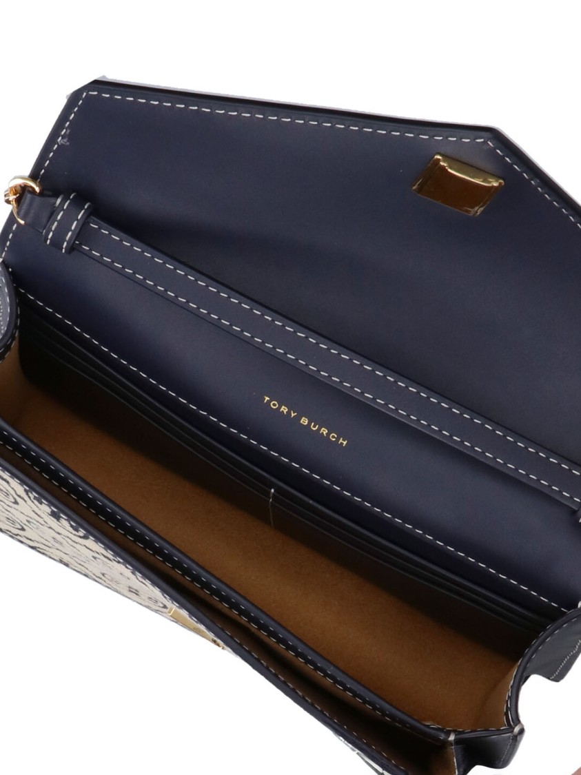 Tory Burch Stitching Contrast Envelope Style