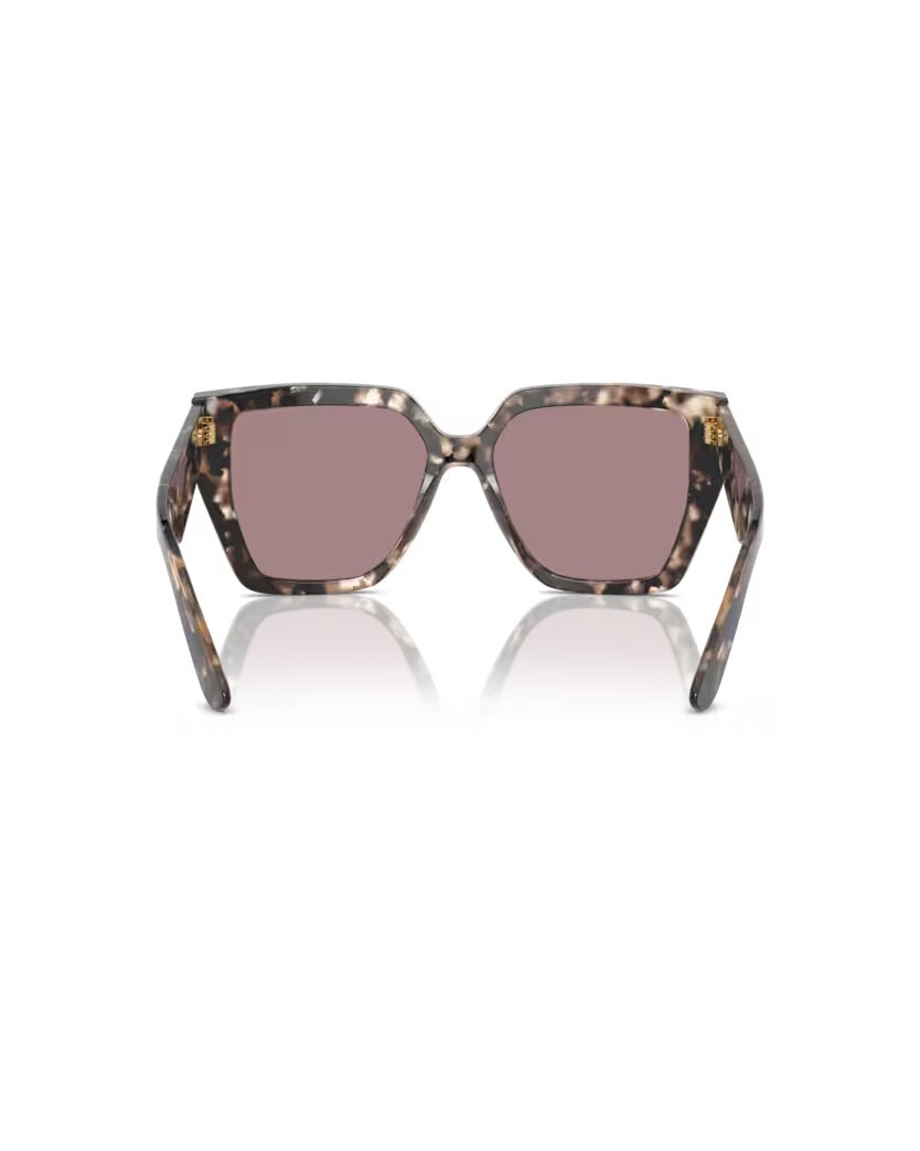 Dolce & Gabbana Oversized Square Havana Brown Sunglasses