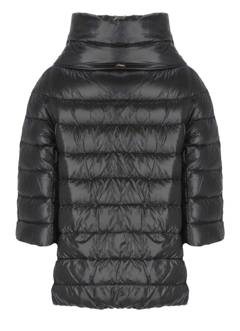 Herno Quilted Down Jacket In Black